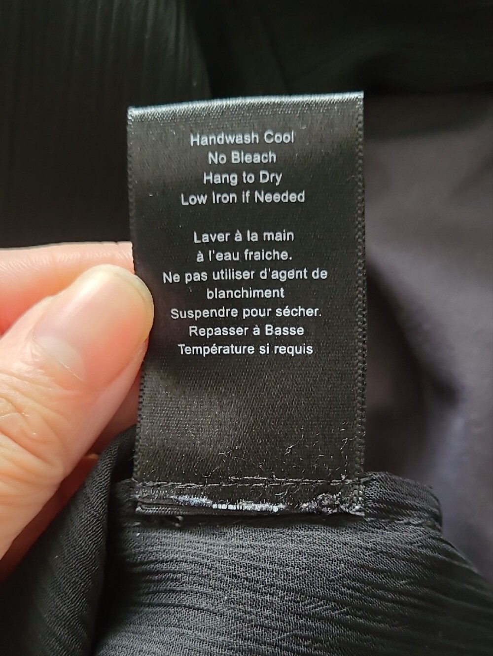 Aritzia - Talula Sheer Black Button Down Blouse - Picture 5 of 5